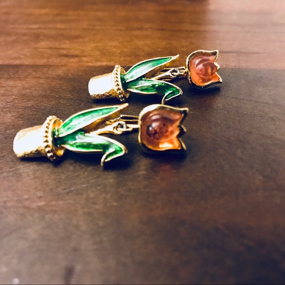 Anthropologie Jewelry - 🌷Spring Fling Tulip Festival Earrings